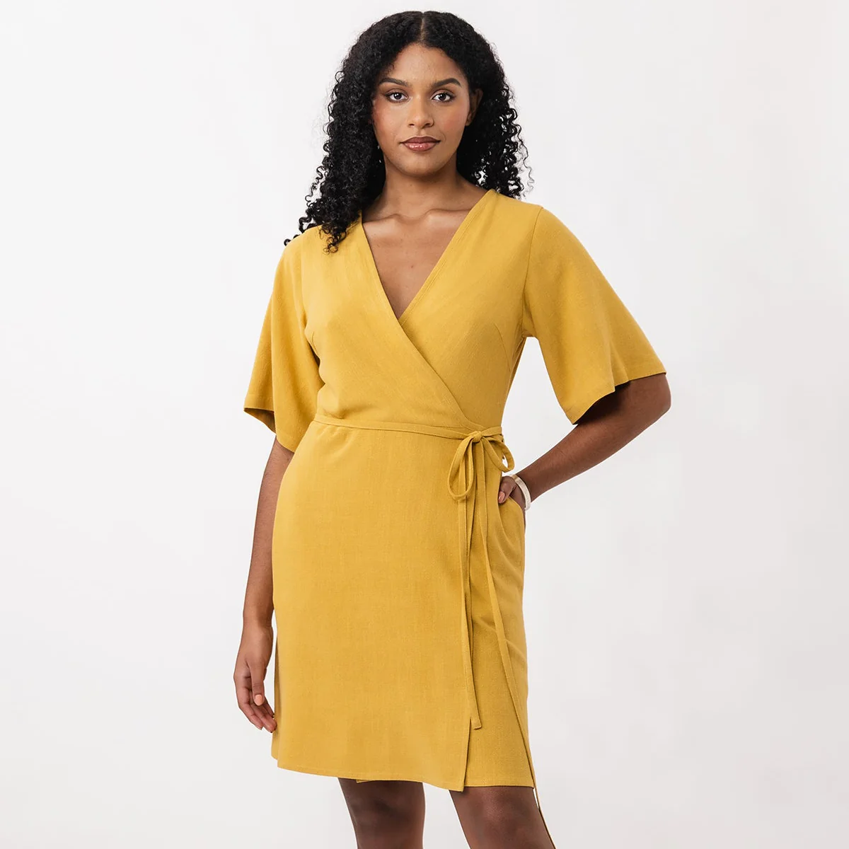 AARIA Mini Wrap Dress Pattern - PDF DOWNLOAD