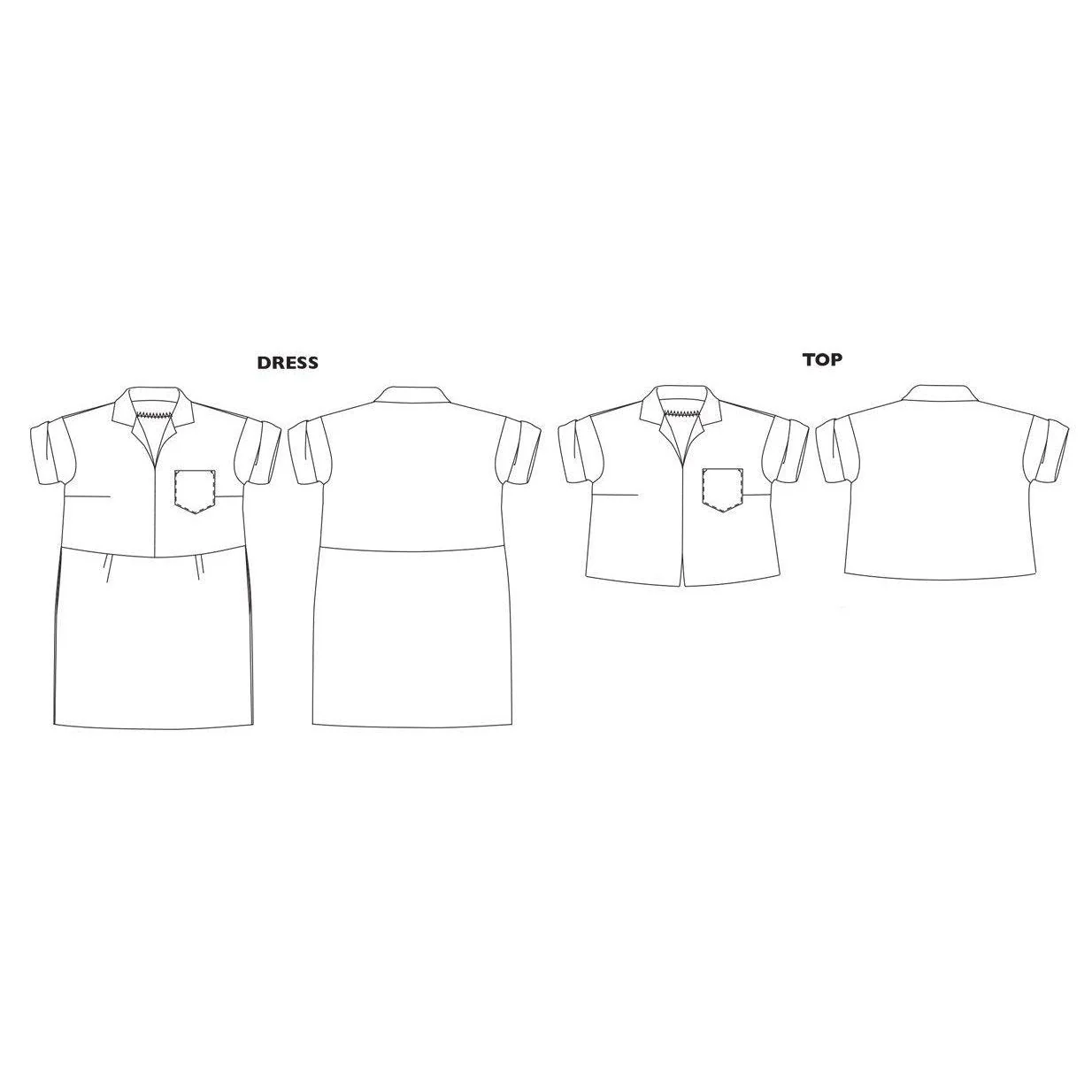 Factory Dress Pattern - PDF DOWNLOAD - Image 11